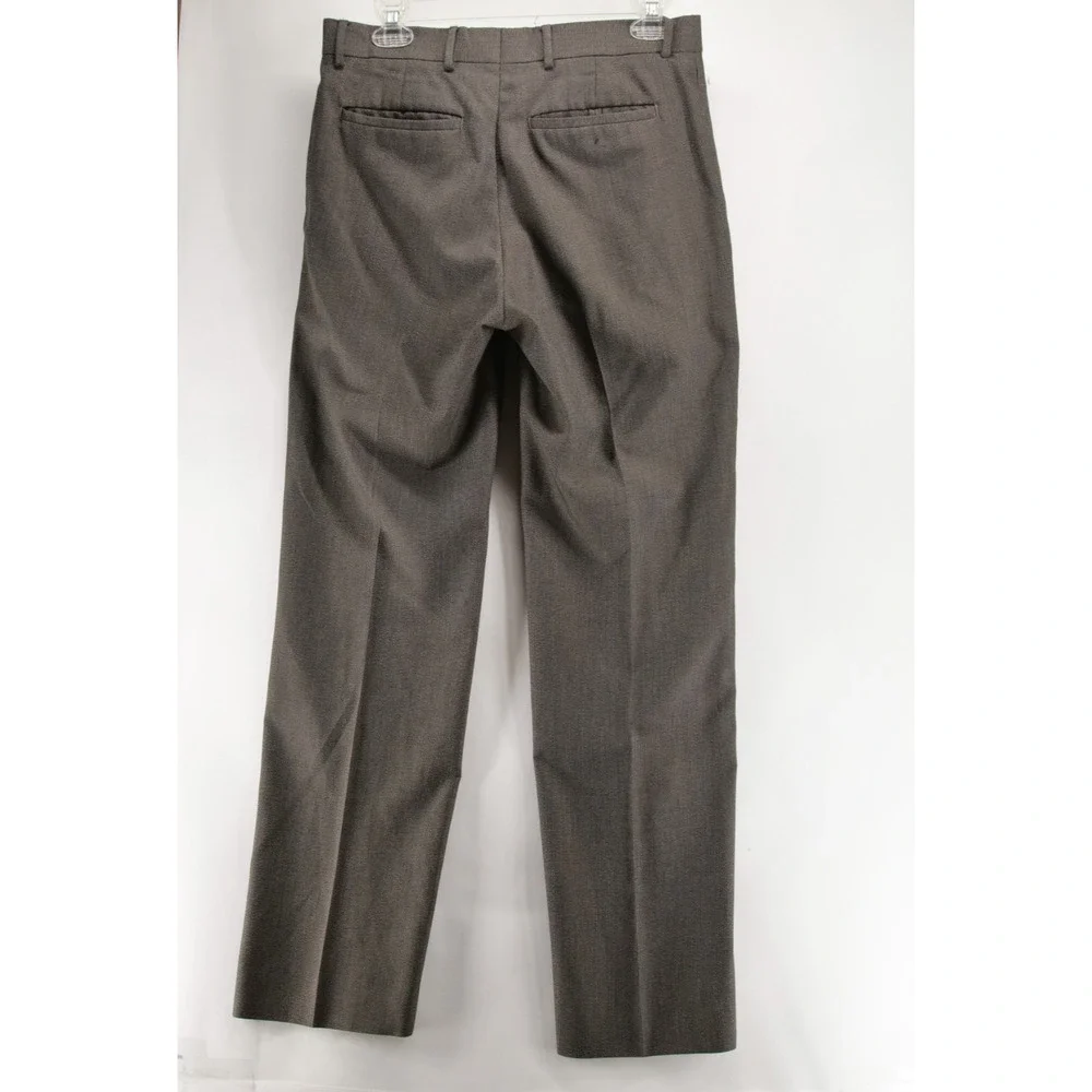 Banana Republic Dress Pants Mens 29x32 Gray Modern Fit Flat Front Wool Blend